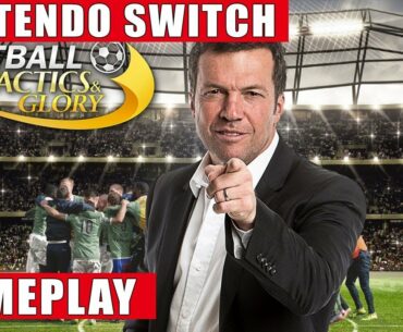 Football, Tactics & Glory Nintendo Switch Gameplay