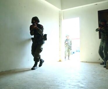 Cobra Gold 19: Bravo Company, BLT 1/4 share room clearing tactics with the Royal Thai Marine Corps