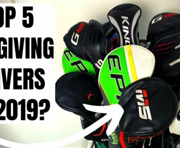 Top 5 Forgiving Drivers For Mid to High Handicaps of 2019?!