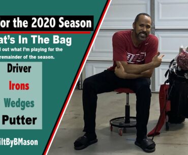 B Mason WITB 2020 (What's In The Bag)
