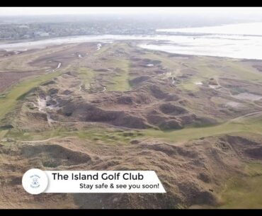The Island Golf Club - Flyover of 3rd and 4th holes.