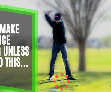 Simple Golf | Don't Make Practice Swings Unless You Do This...