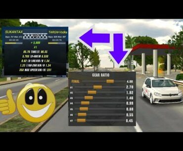 GEARBOX WV GOLF | SPEC 925 | 5 DETIK ? CAR PARKING MULTIPLAYER IND🇮🇩