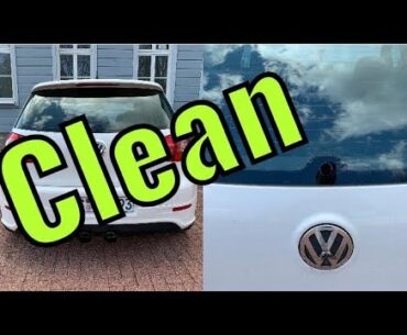 Golf 5 GTI - Heckscheibenwischer entfernen | CLEAN = TUNING | Sch*** Arbeit