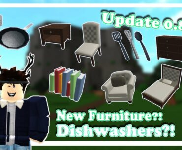 NEW BLOXBURG UPDATE?! - DISHWASHER!? - 0.8.6 - Welcome To Bloxburg