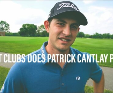 PATRICK CANTLAY IN HIS GOLF BAG