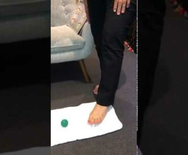 Reflexology   Golf Ball Rolling   Feet
