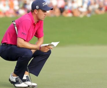 Justin Thomas Receives a Golden Putter I Scotty Cameron Putters
