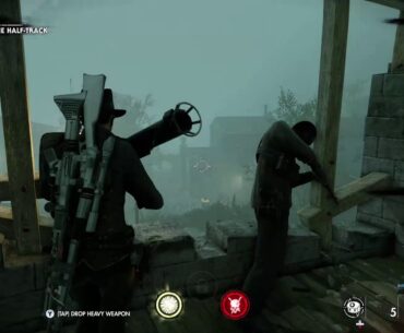 Zombie Army 4 - Killing Strategies Part 3 - Zombie Army Half-Track & Tanks - Showing All 4 Battles