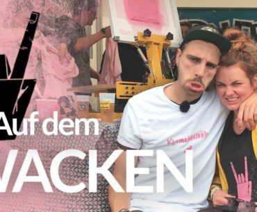 Wacken Festival mit Brösel, T-Shirts verschenken & #Siebdruck | Kliemannsland