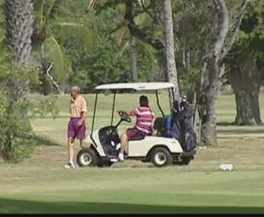 When will golfing be allowed on Oahu?