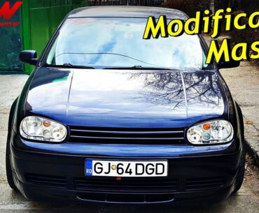 VW Golf MK4 Static on FOX Rims Custom Leather Interior | Modificarile Masinii |