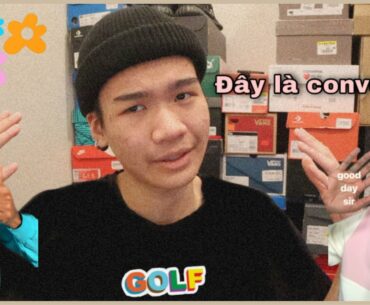 Ep11: Review GOLF le FLEUR* x Converse Gianno “Parfait Pink”- Đôi coverse lạ nhất của mình