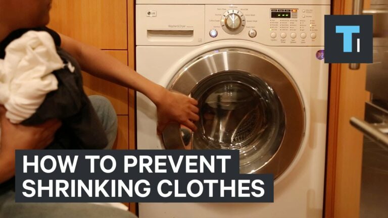 how to shrink shirts in washer and dryer