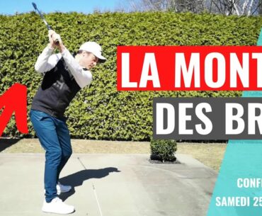 La montée des bras au golf! #golferalamaison