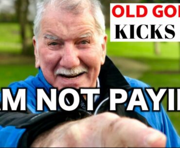 78 YEAR OLD GOLFER KICKS OFF OVER A GOLF MATCH - GOLFMATES
