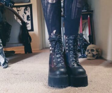 My (Goth) shoe collection!