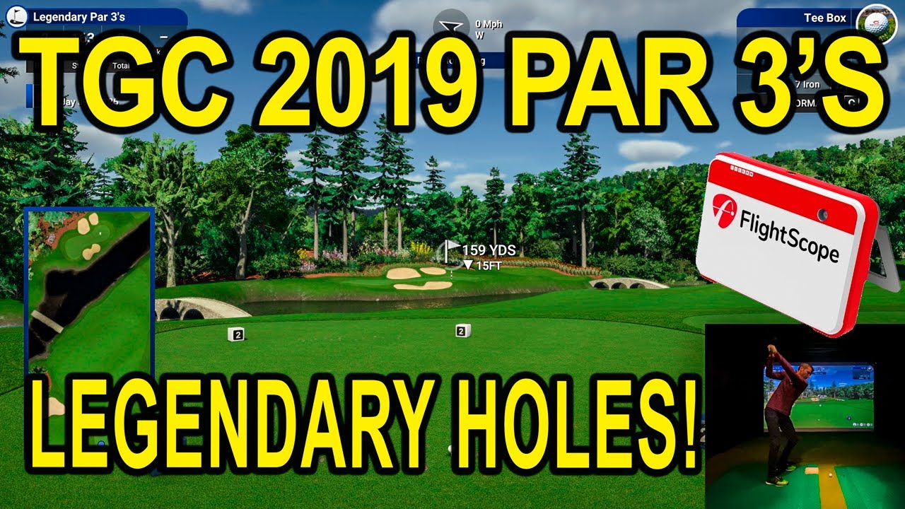 TGC 2019 Par 3 Course – Golf Simulator Review – Flightscope Mevo+ Launch Monitor TGC 2019 Par 3 Course - Golf Simulator Review - Flightscope Mevo+ Launch Monitor