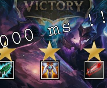 I WON A GAME WITH OVER 2000 ms PING!!!! | TEAM FIGHT TACTICS | SET 3