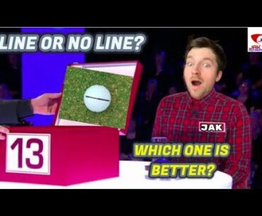 LINE OR NO LINE? DO YOU HOLE MORE PUTTS WITH A LINE ON YOUR GOLF BALL?