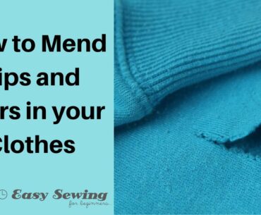 How to Mend Rips in Clothes