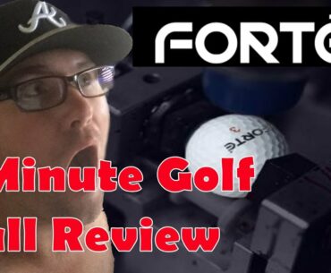 FORTE Golf Balls are GOOD!