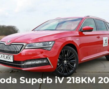 Skoda Superb iV 1.4 TSI PHEV Plug-in Hybrid 2020 PL TEST Carolewski