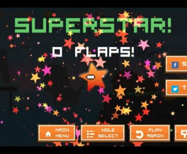 Flappy Golf - The Woods - All Holes Superstar!