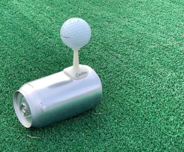 Slow-Mo Of Shottee Golf Tee