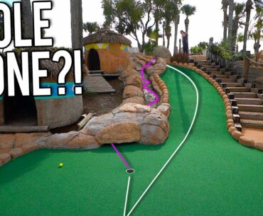 Doing This Can Give A Mini Golf Hole In One?!