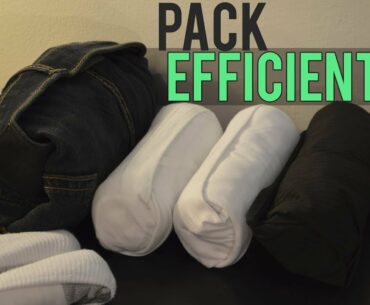 How to Pack Clothes for Traveling 👕💼