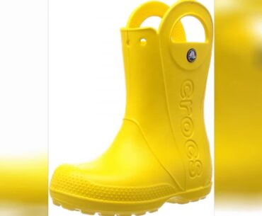 Review Crocs Unisex-Child Handle It Rain Boot