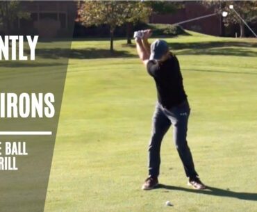 How To Strike Your Irons | Simple Golf Ball Striking Drill