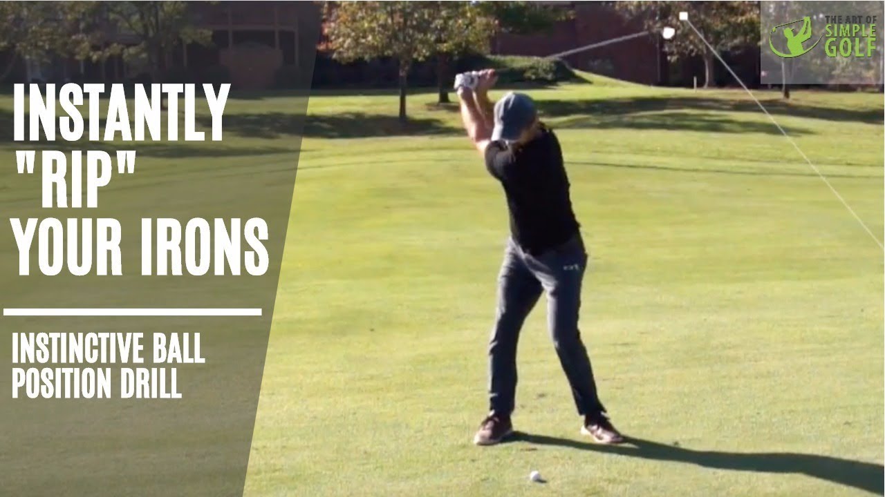 How To Strike Your Irons | Simple Golf Ball Striking Drill How To Strike Your Irons | Simple Golf Ball Striking Drill