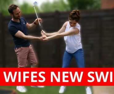 HOW MY WIFE HAS INSTANTLY IMPROVED HER SWING