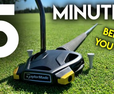 DRAIN 3FT PUTTS! Do this 5 minutes before you play golf....
