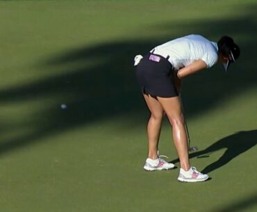 Michelle Wie’s table-top putting