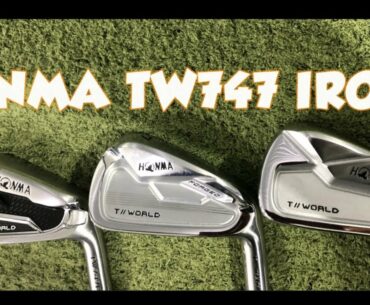 HONMA TW747 IRONS 2019