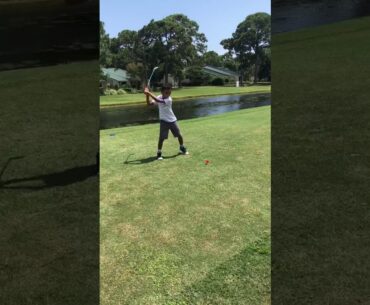 Golf time with my dad