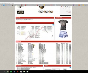 MMA Tycoon Tutorial: Fight Tactics