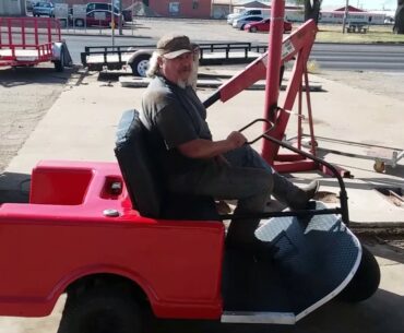 Antique Golf Cart