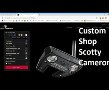 Designing a Scotty Cameron Custom Shop Putter