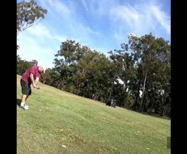 Epon 60 wedge 6 foot from the pin miss the birdy