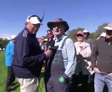 Spinning: Bill Murray Has Awkward Interview With Golf Channel Reporter