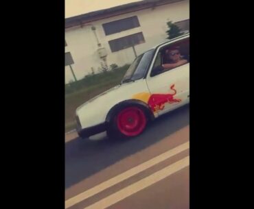 RedBull Golf MK2 TDI - Static voomeran stance - preview