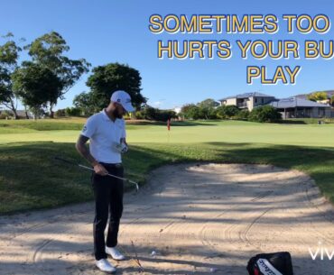 ⛳️ OPEN STANCE ON BUNKER SHOTS? ⛳️