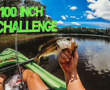 Kayak fishing for bass in the clearest water I’ve ever fished