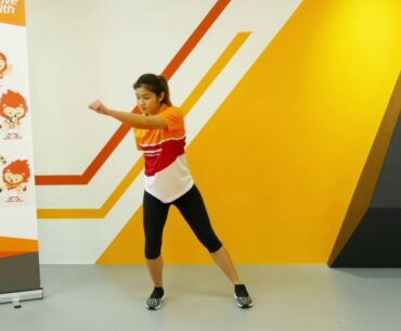 How to build muscular endurance of lower body with Wide Stance With Shoulder Press? (Active Health)