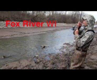 Wisconsin Fox River fishing 4/22/20