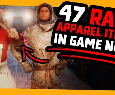 Fallout 76 | 47 RARE APPAREL Items Currently in Game!